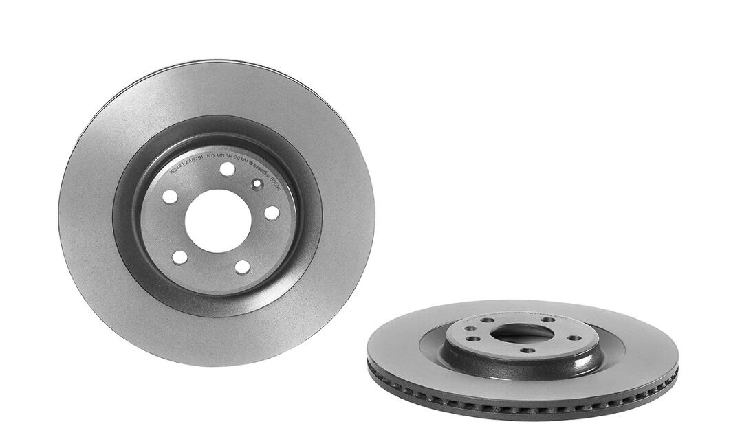 Brembo Brakes Kit - Pads and Rotors Rear (330mm) (Low-Met)